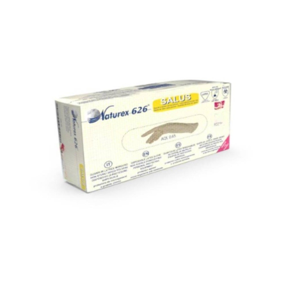 GUANTI IN LATTICE SENZA POLVERE TG. XS