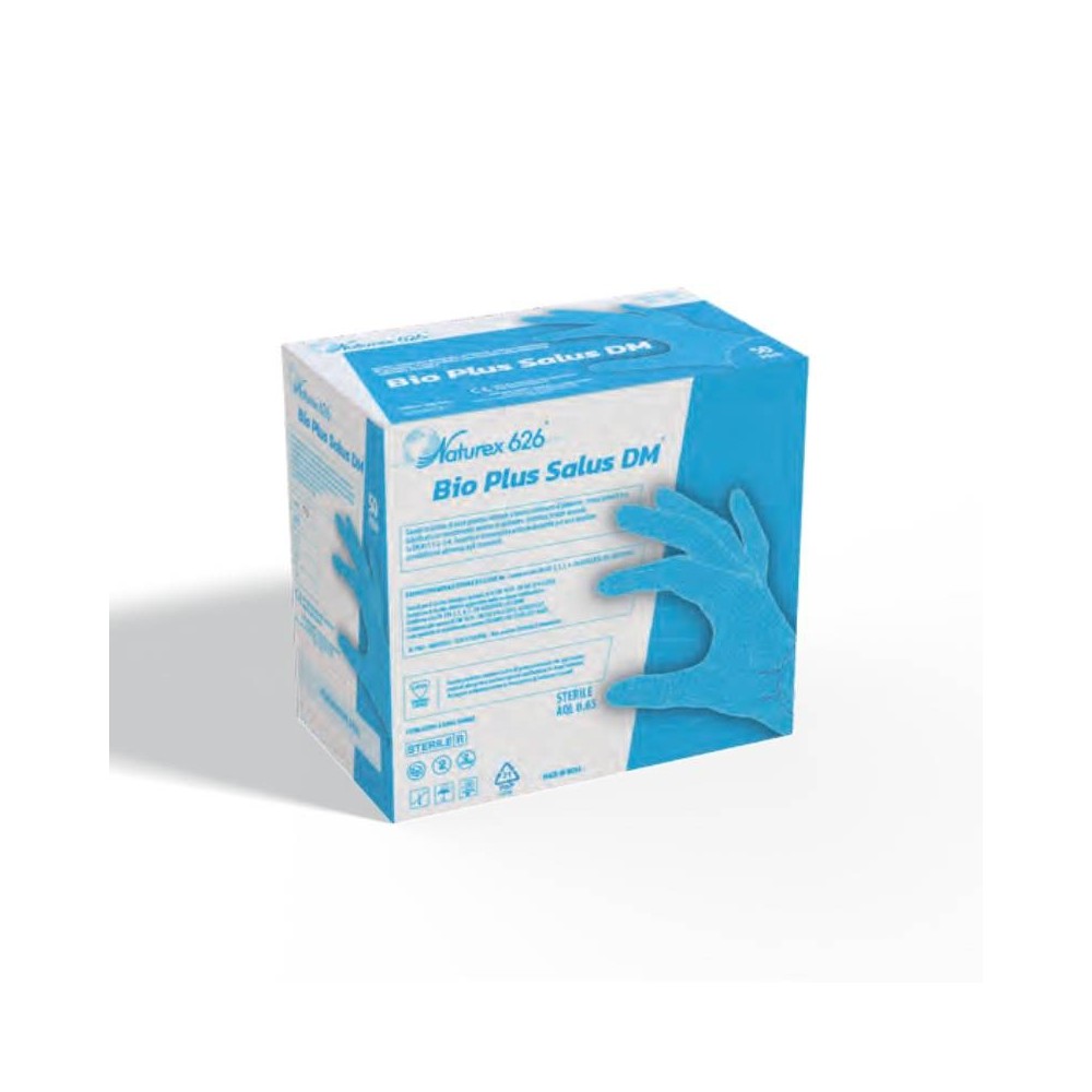 GUANTI CHIRURGICI IN LATTICE S.P. - NATUREX BIO PLUS SALUS DM ( PAIO) MIS. 6