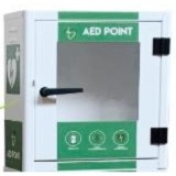Teca da ESTERNO per defibrillatore
completa di allarme e illuminazione interna crepuscolare